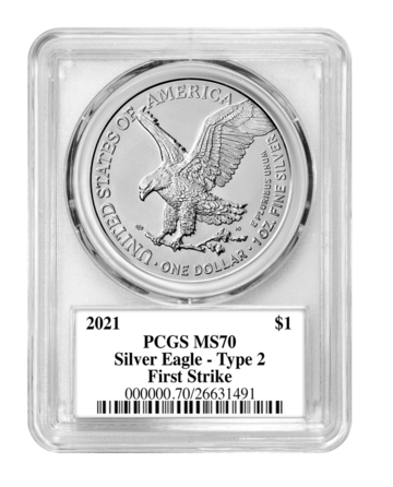 2021 American silver eagles