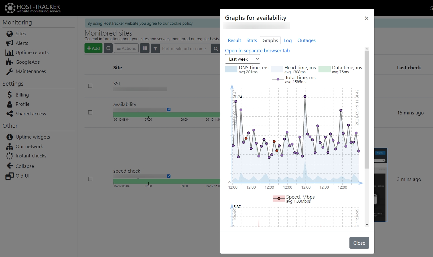 HostTracker is the best website monitoring service