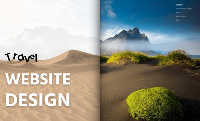 Travel Website Design