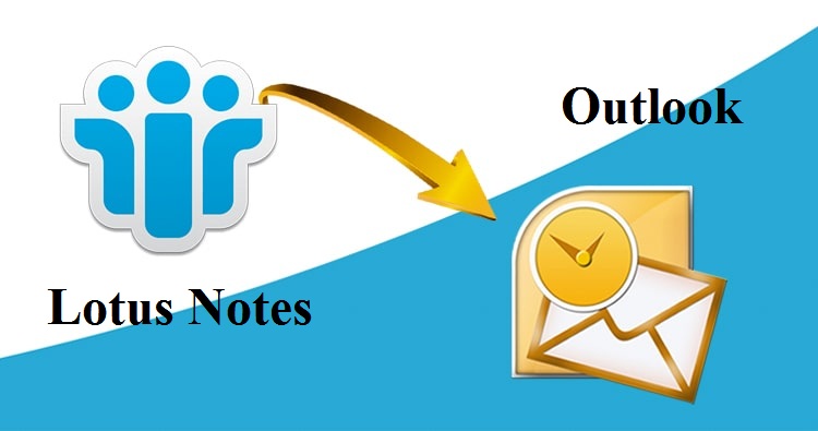 convert Lotus Notes to Outlook