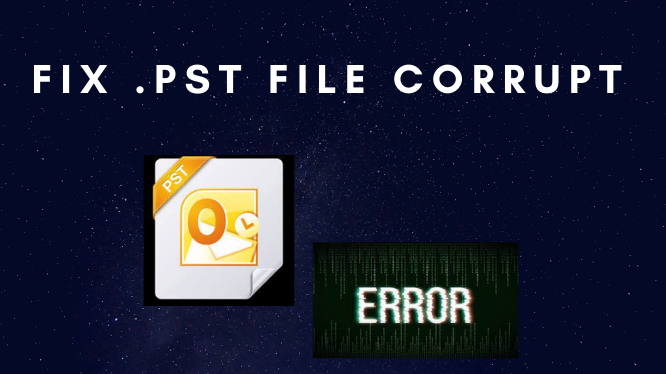 fix .pst file corruption