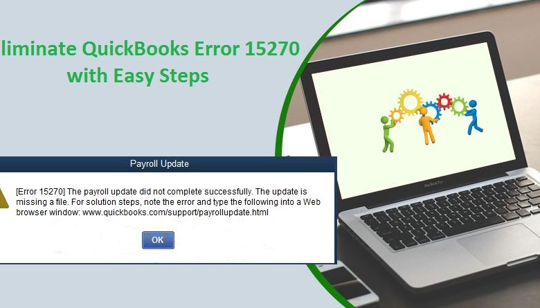 QuickBooks Update Error 15270