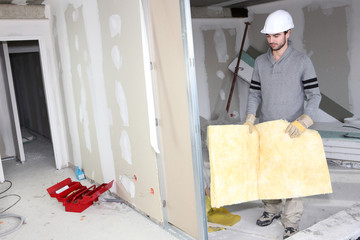 Acoustic Wall Insulation