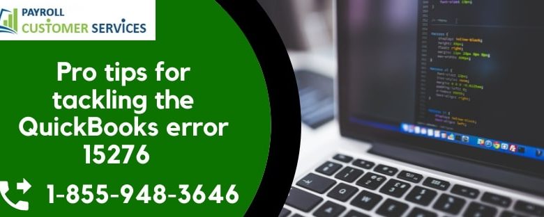 QuickBooks Error 15276