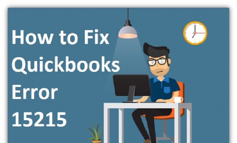 Fix QuickBooks Error Code 15215