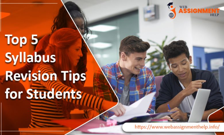 Best Syllabus Revisions Tips For Students