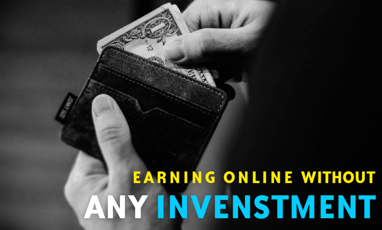 earn online without investment