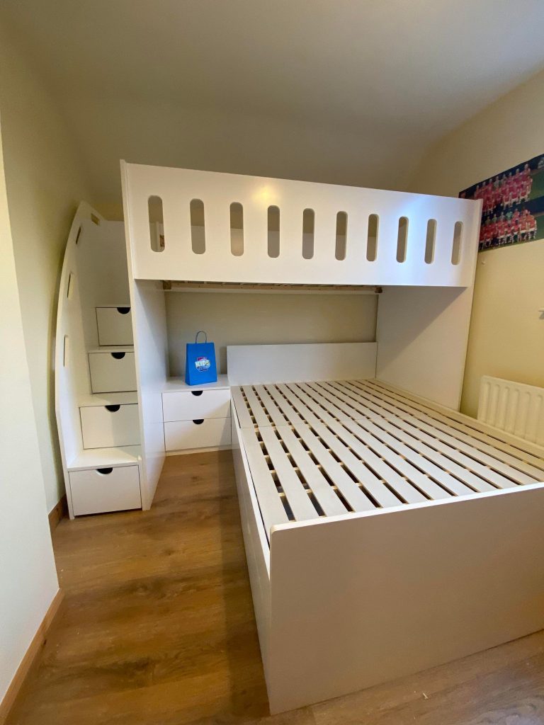 l shaped bunk bed