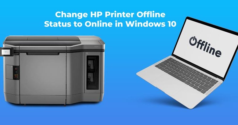 hp printer offline