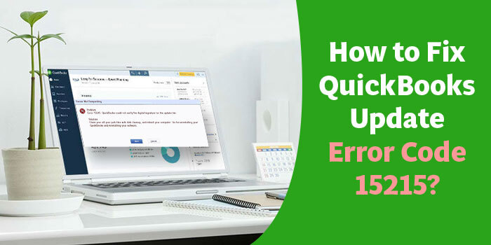 QuickBooks Error Code 15215