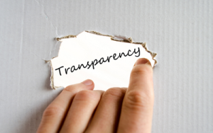 transparency is not optional