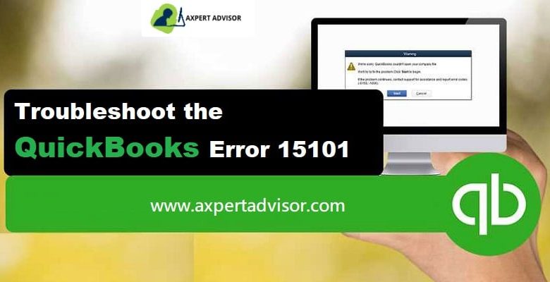 Resolve QuickBooks error code 15101 when updating Desktop or Payroll - Featured Image